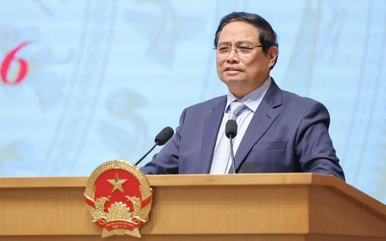 Thủ tướng Phạm Minh Chính: Doanh nghiệp phải tiên phong trong thực hiện mục tiêu tăng trưởng 2 con số