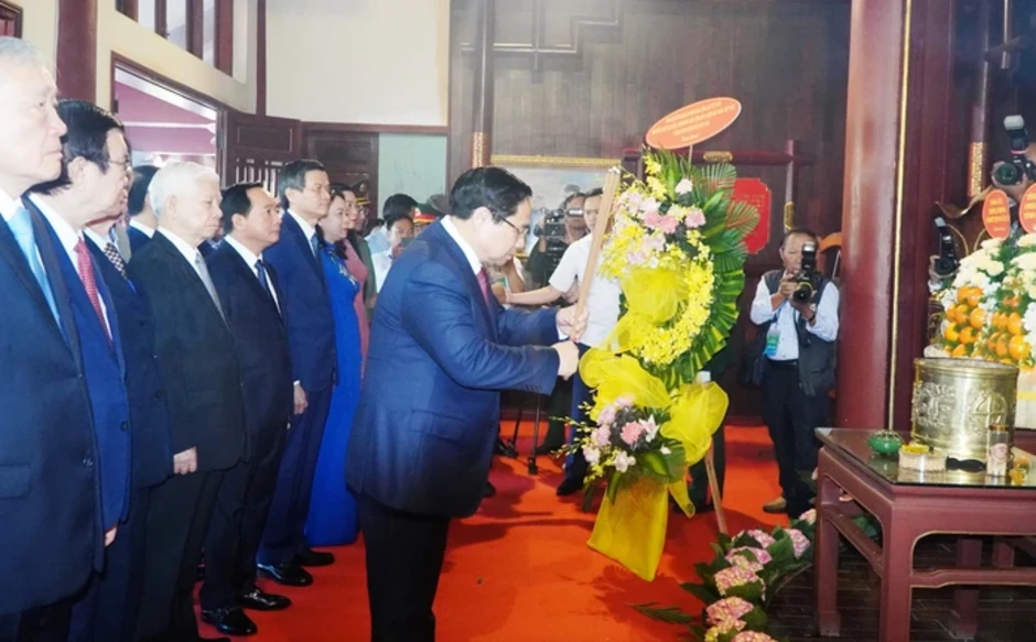 Thủ tướng Phạm Minh Chính dự Lễ kỷ niệm 120 năm ngày sinh cố Thủ tướng Phạm Văn Đồng Thủ tướng Phạm Minh Chính dự Lễ kỷ niệm 120 năm ngày sinh cố Thủ tướng Phạm Văn Đồng
