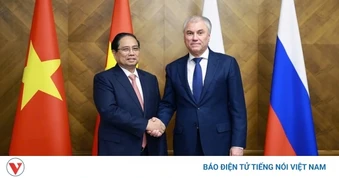 Thủ tướng Phạm Minh Chính hội kiến lãnh đạo cấp cao Nga