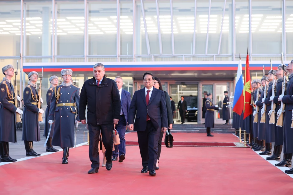 Thủ tướng Phạm Minh Chính hội kiến Tổng thống Liên bang Nga Vladimir Putin Thủ tướng Phạm Minh Chính hội kiến Tổng thống Liên bang Nga Vladimir Putin