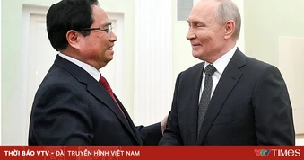 Thủ tướng Phạm Minh Chính hội kiến Tổng thống Liên bang Nga Vladimir Putin