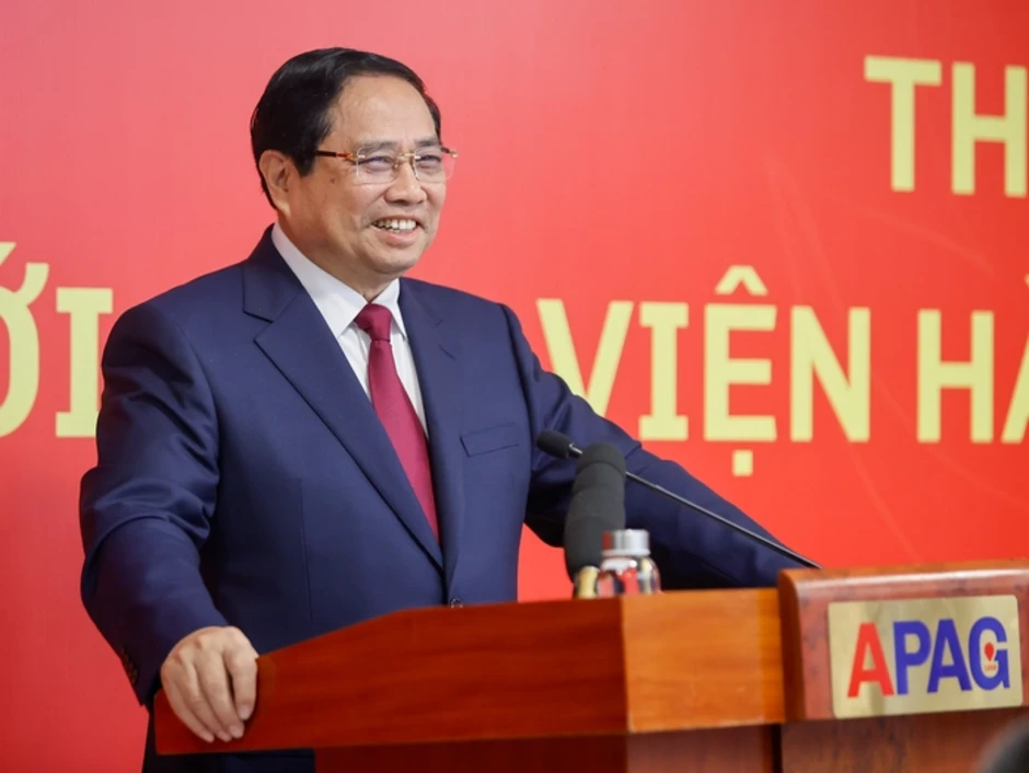 Thủ tướng Phạm Minh Chính thăm, làm việc với Học viện Hành chính và quản trị công Thủ tướng Phạm Minh Chính thăm, làm việc với Học viện Hành chính và quản trị công
