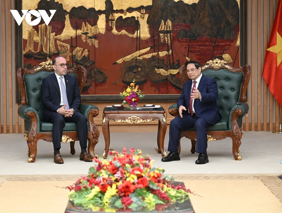 Thủ tướng Phạm Minh Chính tiếp Đại sứ Qatar Khalid Ali Abdullah Abel Thủ tướng Phạm Minh Chính tiếp Đại sứ Qatar Khalid Ali Abdullah Abel