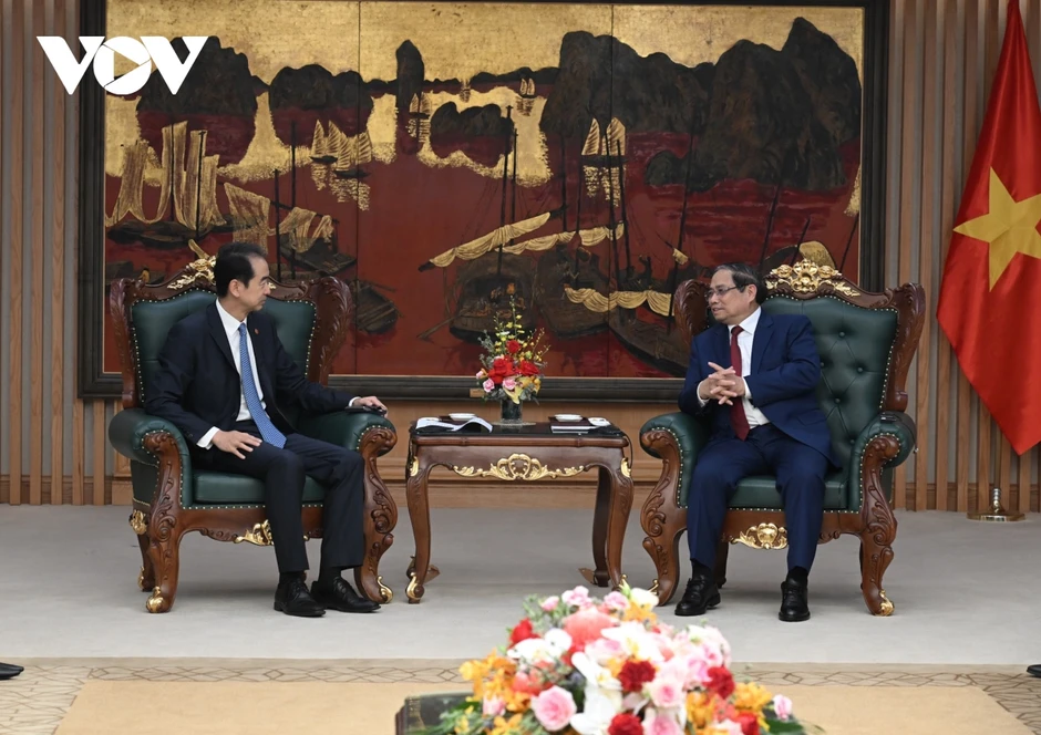Thủ tướng Phạm Minh Chính tiếp Đại sứ Trung Quốc Hà Vĩ Thủ tướng Phạm Minh Chính tiếp Đại sứ Trung Quốc Hà Vĩ