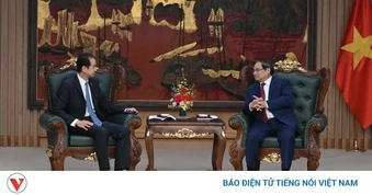 Thủ tướng Phạm Minh Chính tiếp Đại sứ Trung Quốc Hà Vĩ