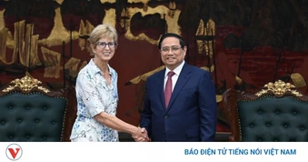 Thủ tướng Phạm Minh Chính tiếp Đoàn Quỹ Eisenhower của Hoa Kỳ