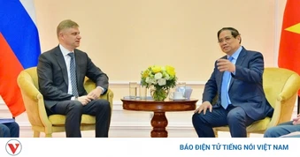 Thủ tướng Phạm Minh Chính tiếp lãnh đạo Công ty Đường sắt Liên bang Nga