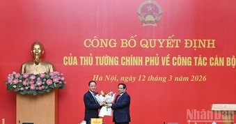 Thủ tướng Phạm Minh Chính trao Quyết định bổ nhiệm Chủ tịch Viện Hàn lâm Khoa học và Công nghệ Việt Nam