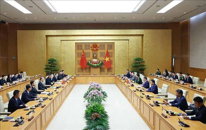 Thủ tướng tiếp các Bộ trưởng Ngoại giao, Quốc phòng và Công an Trung Quốc Thủ tướng tiếp các Bộ trưởng Ngoại giao, Quốc phòng và Công an Trung Quốc