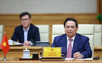Thủ tướng tiếp các Bộ trưởng Ngoại giao, Quốc phòng và Công an Trung Quốc