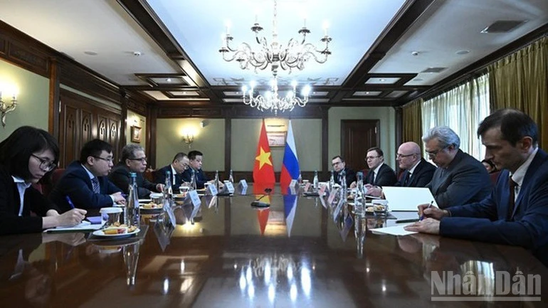 Thúc đẩy quan hệ Đối tác chiến lược toàn diện Việt Nam-Liên bang Nga Thúc đẩy quan hệ Đối tác chiến lược toàn diện Việt Nam-Liên bang Nga