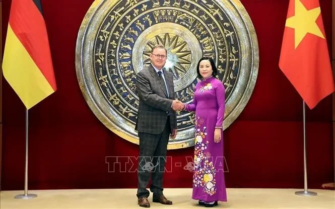 Thúc đẩy quan hệ hợp tác giữa Quốc hội Việt Nam và Quốc hội Liên bang Đức Thúc đẩy quan hệ hợp tác giữa Quốc hội Việt Nam và Quốc hội Liên bang Đức