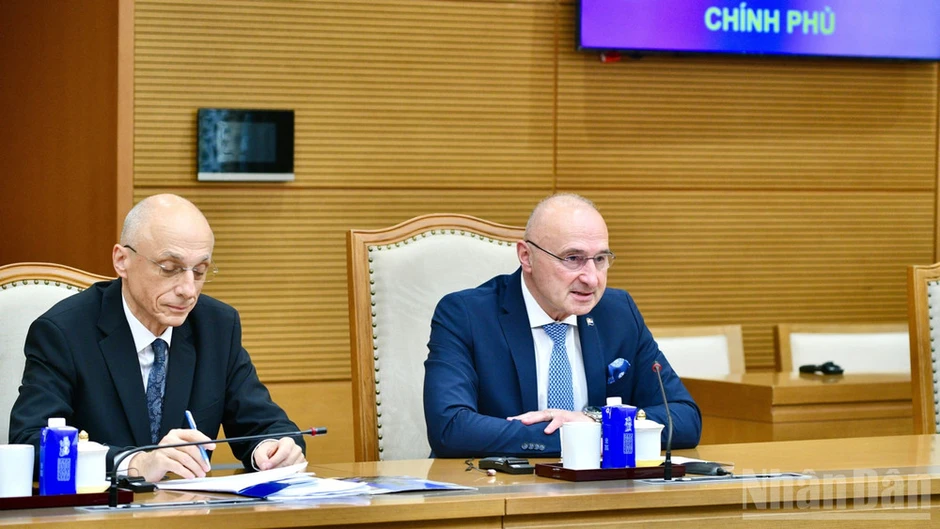 Thúc đẩy quan hệ hữu nghị truyền thống và hợp tác nhiều mặt Việt Nam-Croatia phát triển ngày càng thực chất, hiệu quả