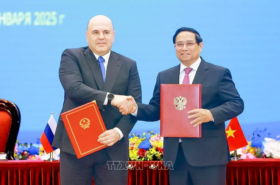 Thúc đẩy quan hệ Việt Nam - Nga phát triển mạnh mẽ, bền vững Thúc đẩy quan hệ Việt Nam - Nga phát triển mạnh mẽ, bền vững