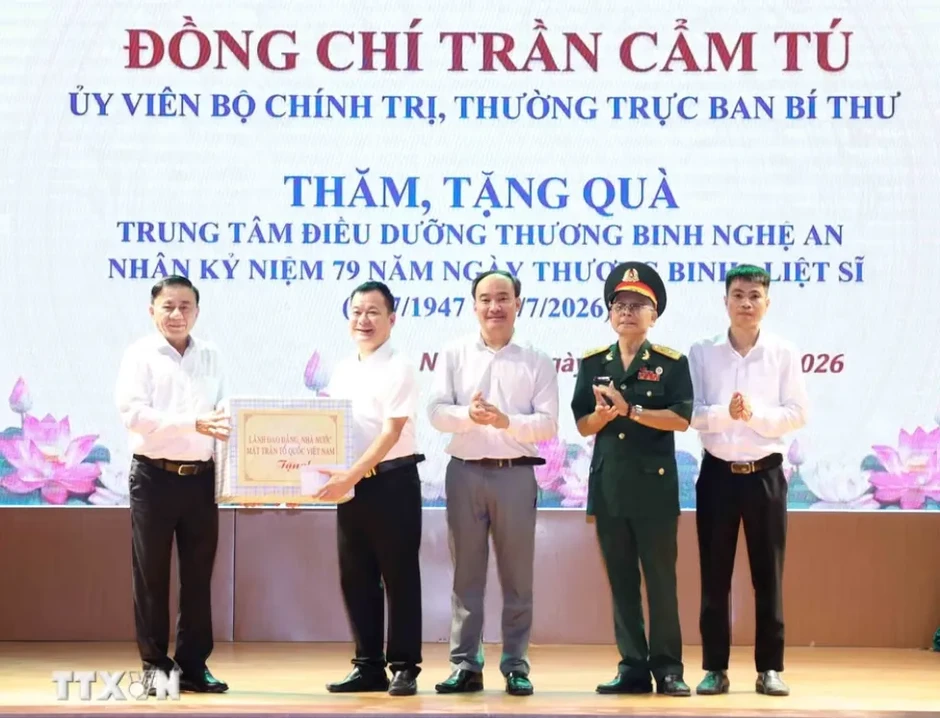 Thường trực Ban Bí thư: Chăm lo người có công là trách nhiệm của cả hệ thống chính trị và toàn xã hội Thường trực Ban Bí thư: Chăm lo người có công là trách nhiệm của cả hệ thống chính trị và toàn xã hội