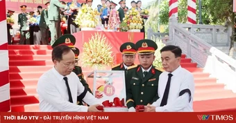 Thường trực Ban Bí thư dự Lễ truy điệu, an táng hài cốt liệt sỹ tại tỉnh Hà Tĩnh