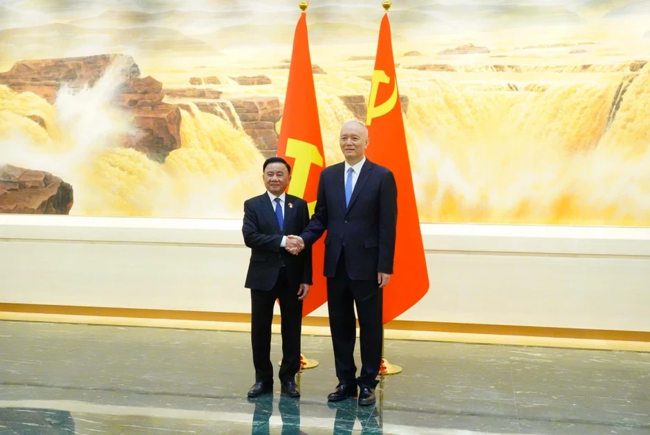 Thường trực Ban Bí thư hội đàm với Chánh Văn phòng TƯ Đảng Cộng sản Trung Quốc Thường trực Ban Bí thư hội đàm với Chánh Văn phòng TƯ Đảng Cộng sản Trung Quốc