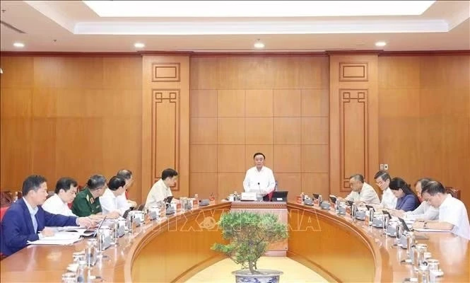Thường trực Ban Bí thư Trần Cẩm Tú: Bảo đảm tiến độ, chất lượng Đề cương tổng kết 40 năm thực hiện Cương lĩnh Thường trực Ban Bí thư Trần Cẩm Tú: Bảo đảm tiến độ, chất lượng Đề cương tổng kết 40 năm thực hiện Cương lĩnh
