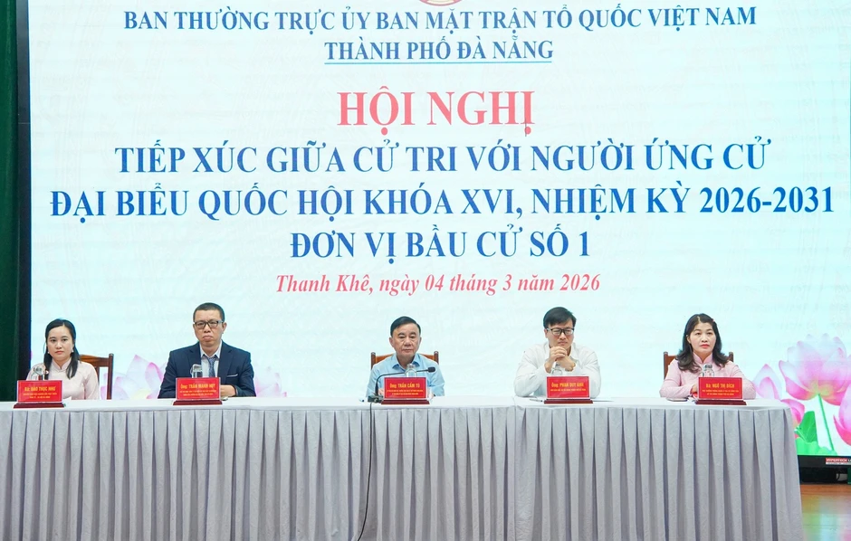 Thường trực Ban Bí thư trình bày chương trình hành động với cử tri Đà Nẵng