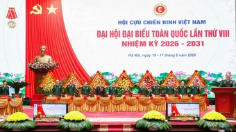 Thượng tướng Bế Xuân Trường tái đắc cử Chủ tịch Hội Cựu chiến binh Việt Nam khóa VIII