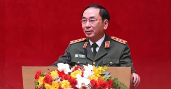 Thượng tướng Trần Quốc Tỏ bàn giao công tác Thứ trưởng Bộ Công an