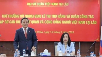 Tiếp tục hỗ trợ người Việt Nam tại Lào và Thái Lan trong công tác xây dựng cộng đồng, bảo tồn các giá trị văn hóa dân tộc