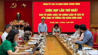 Tiếp tục tạo dấu ấn cho Cuộc thi chính luận bảo vệ nền tảng tư tưởng của Đảng 2026