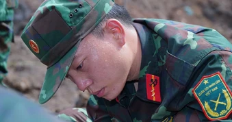 Tìm thấy thêm 24 bộ hài cốt liệt sĩ ở Công viên Lê Thị Riêng