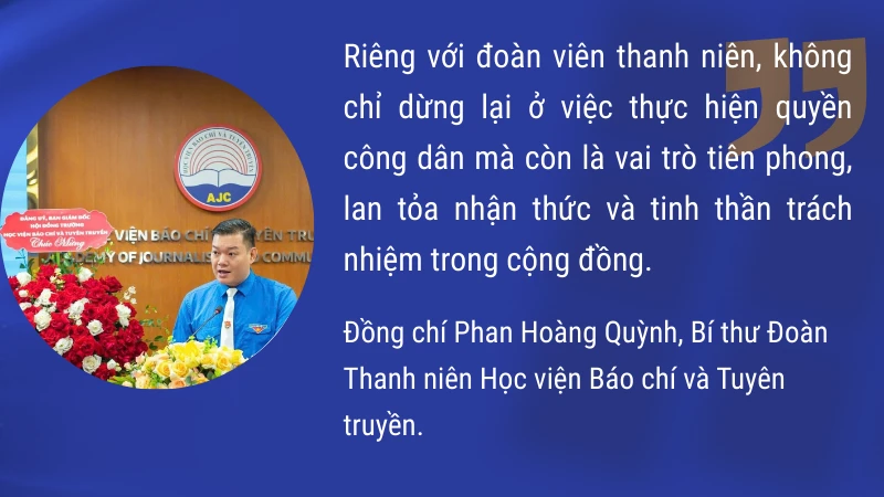 Tinh thần thanh niên hướng về Ngày hội non sông 2026 của cả nước Tinh thần thanh niên hướng về Ngày hội non sông 2026 của cả nước