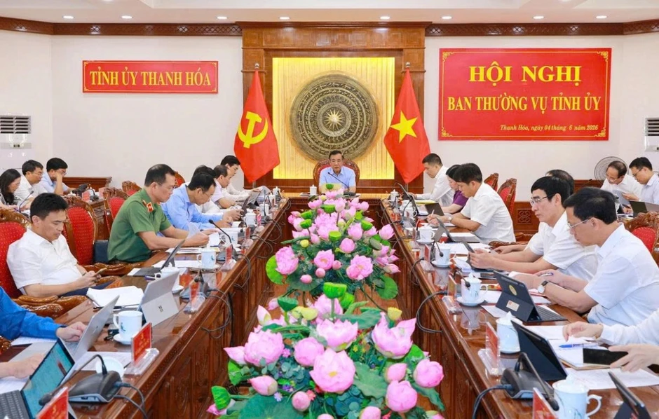 Tỉnh ủy Thanh Hóa cho ý kiến về phương án tổng thể sắp xếp thôn, tổ dân phố Tỉnh ủy Thanh Hóa cho ý kiến về phương án tổng thể sắp xếp thôn, tổ dân phố