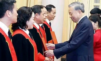 Tòa án nhân dân tối cao có thêm 8 thẩm phán