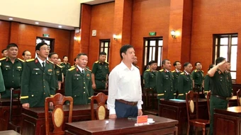 Tòa án Quân sự Trung ương công bố, trao Quyết định về công tác cán bộ