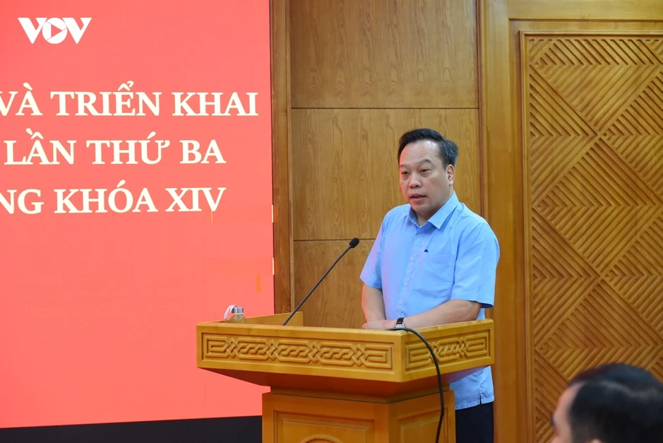 Toàn cảnh Đảng uỷ các cơ quan Đảng T.Ư học tập, triển khai Nghị quyết Trung ương 3