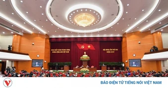 Toàn cảnh khai mạc Hội nghị lần thứ 2 Ban Chấp hành Trung ương Đảng khóa XIV