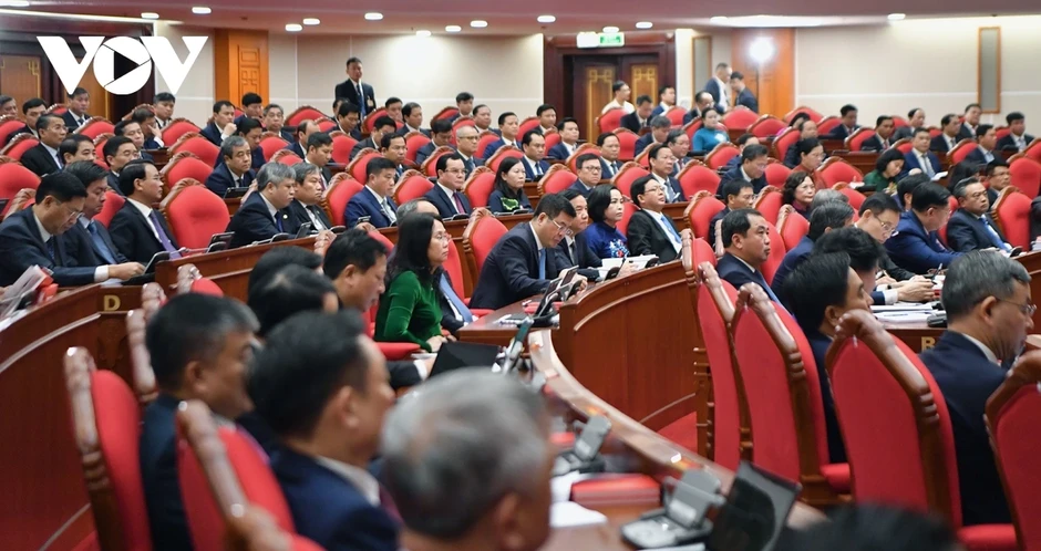 Toàn cảnh khai mạc Hội nghị lần thứ 2 Ban Chấp hành Trung ương Đảng khóa XIV