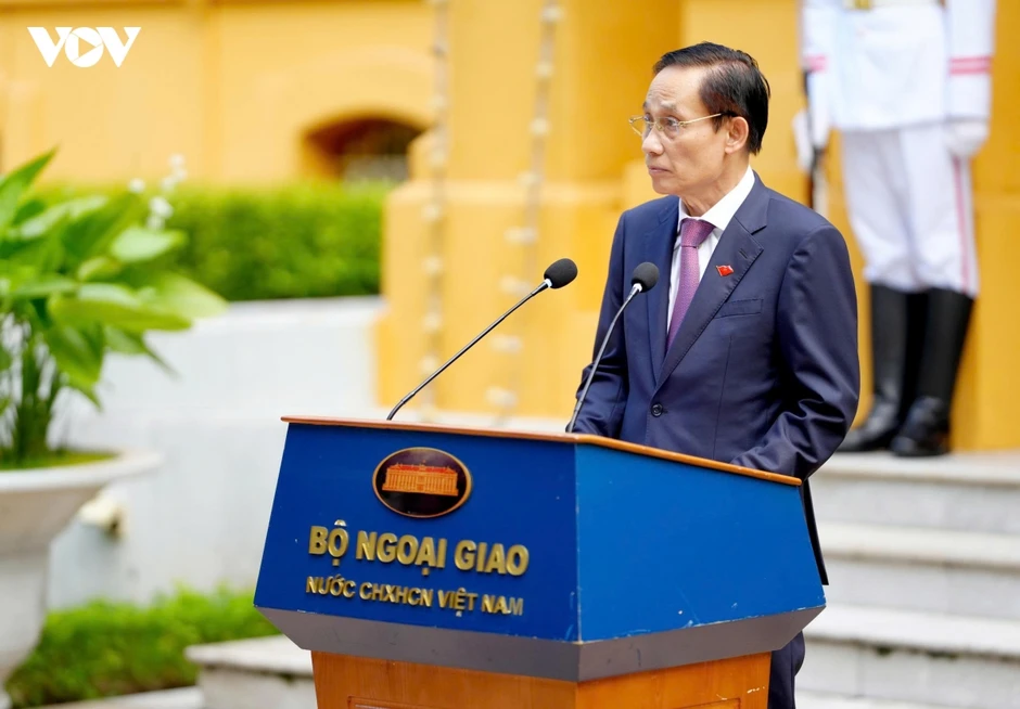 Toàn cảnh Lễ Thượng cờ kỷ niệm 59 năm Ngày thành lập ASEAN Toàn cảnh Lễ Thượng cờ kỷ niệm 59 năm Ngày thành lập ASEAN