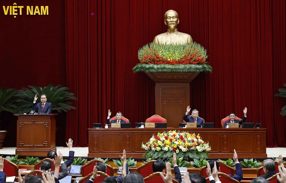Toàn cảnh phiên khai mạc Hội nghị lần thứ 2 Ban Chấp hành Trung ương khóa XIV Toàn cảnh phiên khai mạc Hội nghị lần thứ 2 Ban Chấp hành Trung ương khóa XIV