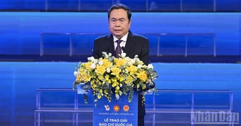 Toàn văn bài phát biểu của Chủ tịch Quốc Hội Trần Thanh Mẫn tại Lễ Trao giải Giải Báo chí Quốc gia lần thứ XX - năm 2025