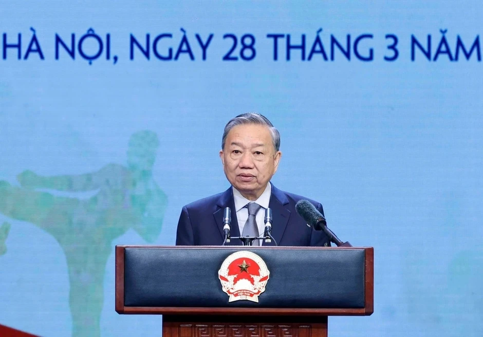 Toàn văn phát biểu của Tổng Bí thư Tô Lâm tại Lễ kỷ niệm 80 năm ngành Thể dục thể thao Việt Nam Toàn văn phát biểu của Tổng Bí thư Tô Lâm tại Lễ kỷ niệm 80 năm ngành Thể dục thể thao Việt Nam