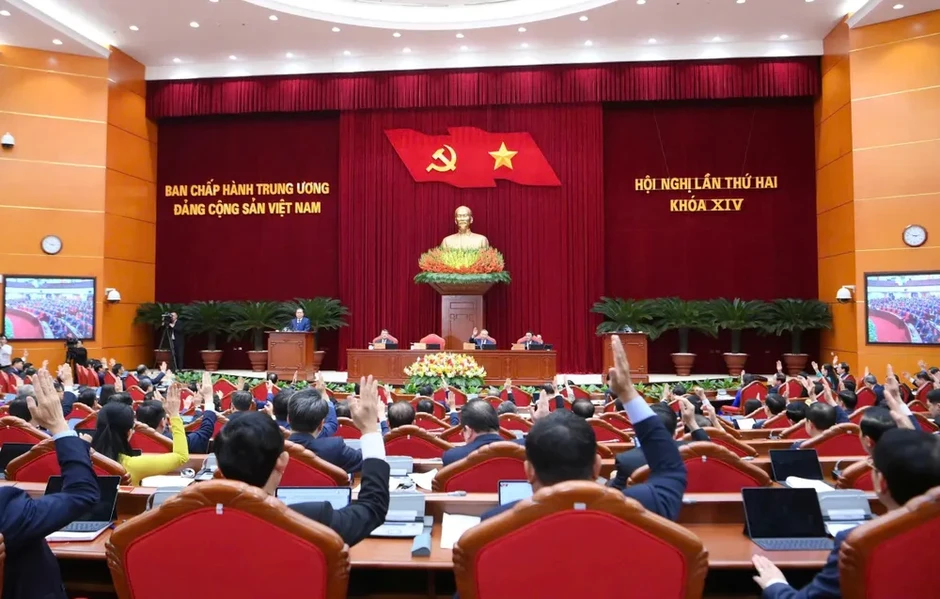 Toàn văn phát biểu của Tổng Bí thư Tô Lâm tại phiên bế mạc Hội nghị lần thứ hai Ban Chấp hành Trung ương Đảng khóa XIV Toàn văn phát biểu của Tổng Bí thư Tô Lâm tại phiên bế mạc Hội nghị lần thứ hai Ban Chấp hành Trung ương Đảng khóa XIV