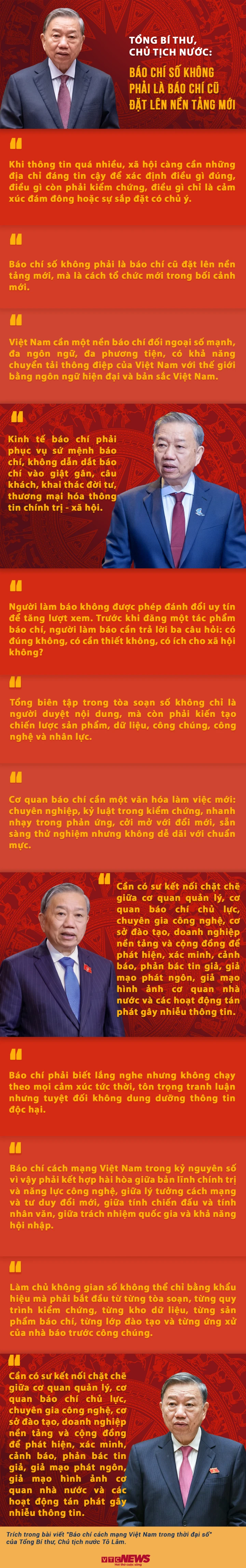 Tổng Bí thư, Chủ tịch nước: Báo chí phải là nơi Nhân dân tìm đến khi cần sự xác nhận đáng tin cậy Tổng Bí thư, Chủ tịch nước: Báo chí phải là nơi Nhân dân tìm đến khi cần sự xác nhận đáng tin cậy