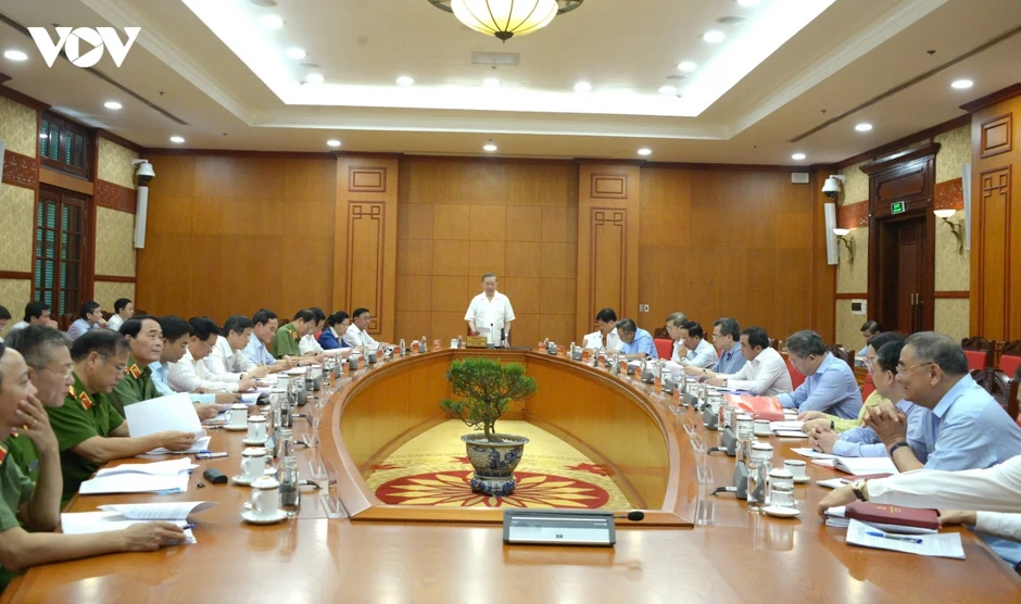 Tổng Bí thư, Chủ tịch nước chủ trì cuộc làm việc về Đề án xây dựng xã hội trật tự, kỷ cương Tổng Bí thư, Chủ tịch nước chủ trì cuộc làm việc về Đề án xây dựng xã hội trật tự, kỷ cương