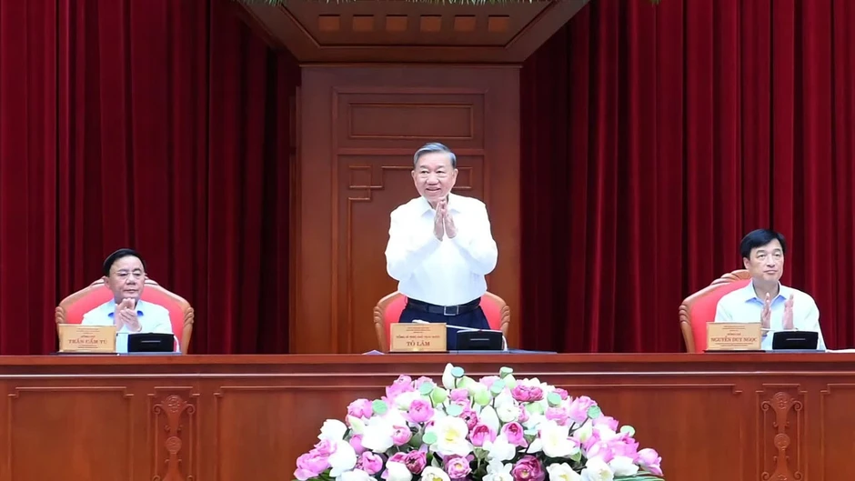 Tổng Bí thư, Chủ tịch nước chủ trì gặp mặt cán bộ quy hoạch diện Bộ Chính trị quản lý Tổng Bí thư, Chủ tịch nước chủ trì gặp mặt cán bộ quy hoạch diện Bộ Chính trị quản lý