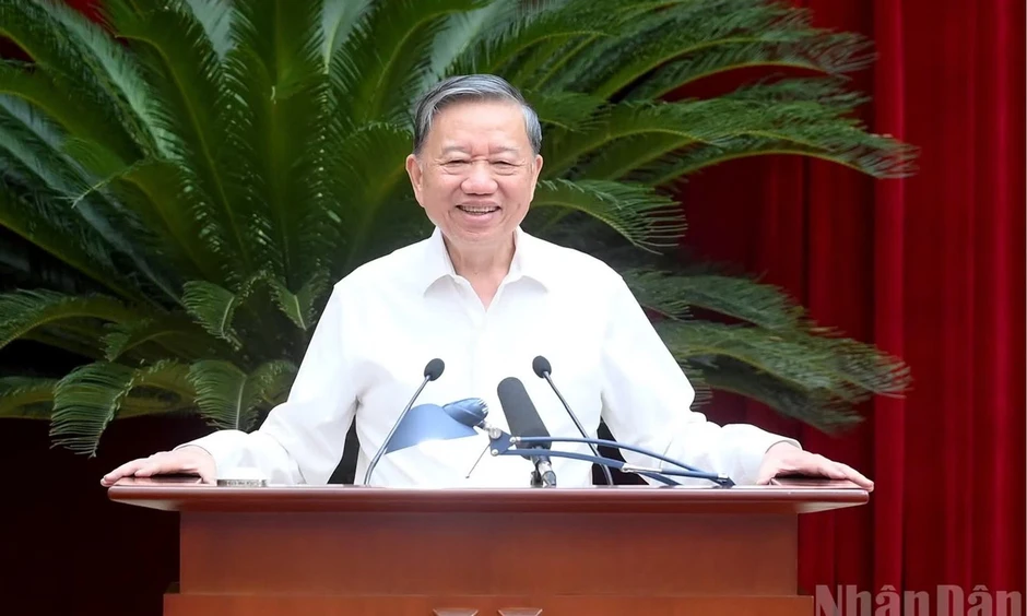 Tổng Bí thư, Chủ tịch nước chủ trì gặp mặt cán bộ quy hoạch diện Bộ Chính trị quản lý Tổng Bí thư, Chủ tịch nước chủ trì gặp mặt cán bộ quy hoạch diện Bộ Chính trị quản lý