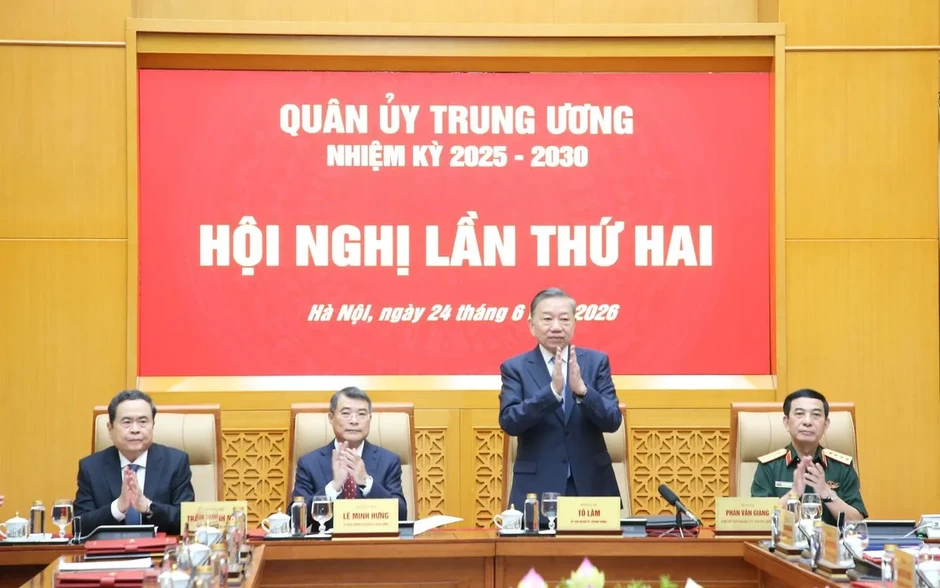 Tổng Bí thư, Chủ tịch nước chủ trì Hội nghị Quân ủy Trung ương lần thứ hai
