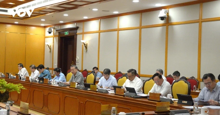 Tổng Bí thư, Chủ tịch nước chủ trì phiên họp về phương hướng phát triển TP.HCM Tổng Bí thư, Chủ tịch nước chủ trì phiên họp về phương hướng phát triển TP.HCM
