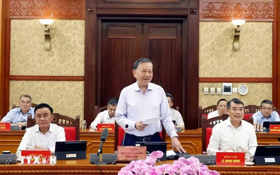 Tổng Bí thư, Chủ tịch nước: Chuyển mạnh từ ban hành chủ trương sang tổ chức thực hiện Nghị quyết 57 Tổng Bí thư, Chủ tịch nước: Chuyển mạnh từ ban hành chủ trương sang tổ chức thực hiện Nghị quyết 57