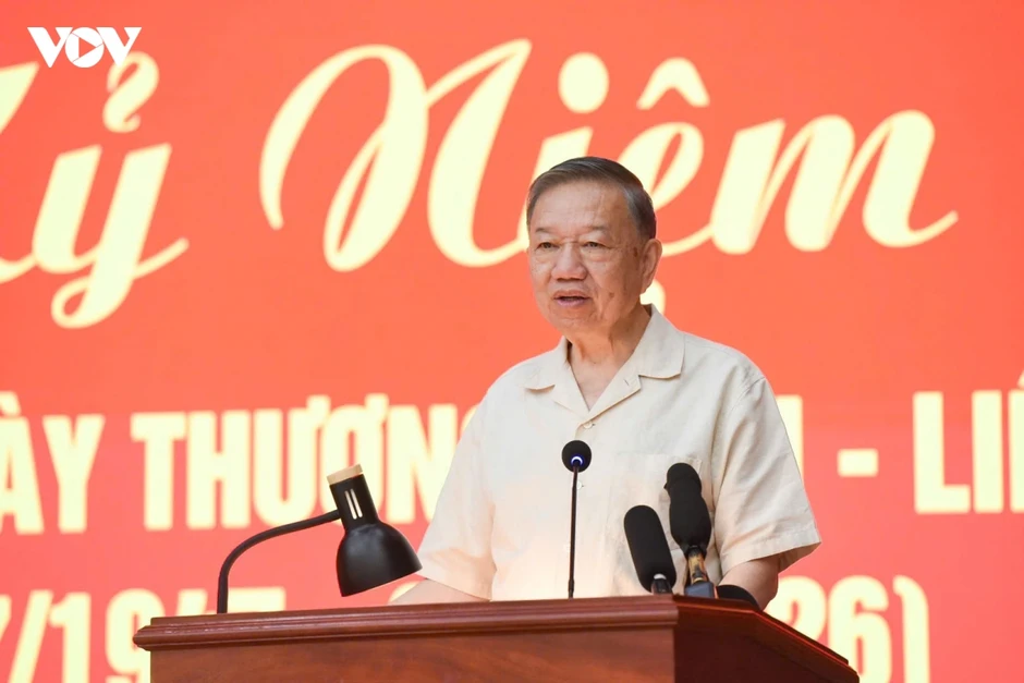 Tổng Bí thư, Chủ tịch nước: Đất nước phát triển, người có công và gia đình phải được chăm lo tốt hơn Tổng Bí thư, Chủ tịch nước: Đất nước phát triển, người có công và gia đình phải được chăm lo tốt hơn