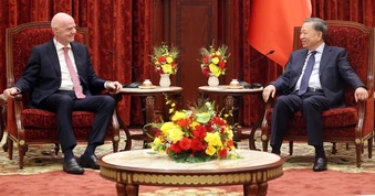 Tổng Bí thư, Chủ tịch nước: Đề nghị FIFA hỗ trợ Việt Nam đăng cai một số giải đấu quy mô lớn