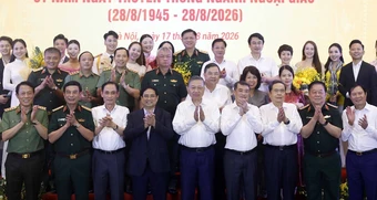 Tổng Bí thư, Chủ tịch nước dự gặp mặt ngày truyền thống CAND và ngành Ngoại giao